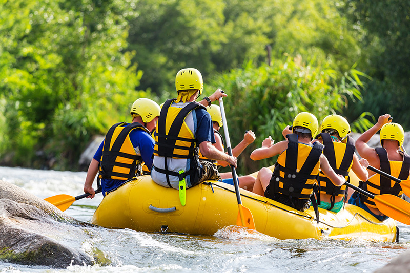 rafting